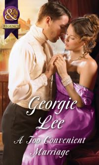 Book Cover for A Too Convenient Marriage by Georgie Lee