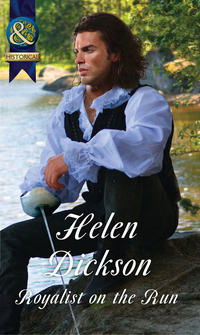 Book Cover for Royalist on the Run by Helen Dickson