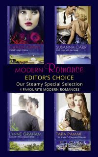 Book Cover for Modern Romance. February 2016 by Lynne Graham, Tara Pammi, Caitlin Crews, Susanna Carr