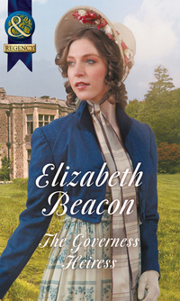 Book Cover for The Governess Heiress by Elizabeth Beacon