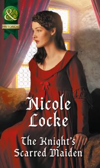 Book Cover for The Knight's Scarred Maiden by Nicole Locke