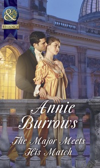 Book Cover for The Major Meets His Match by Annie Burrows
