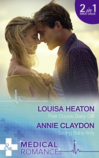 Book Cover for Their Double Baby Gift by Louisa Heaton, Annie Claydon