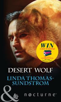 Book Cover for Desert Wolf by Linda ThomasSundstrom