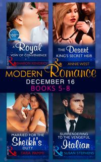 Book Cover for Modern Romance December 2016 Books 5-8 by Sharon Kendrick, Annie West, Tara Pammi, Angela Bissell