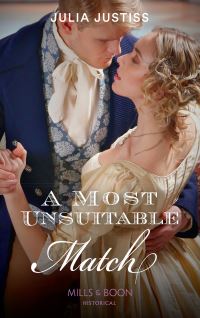 Book Cover for A Most Unsuitable Match by Julia Justiss