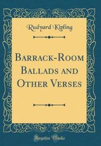 Book Cover for Barrack-Room Ballads and Other Verses (Classic Reprint) by Rudyard Kipling
