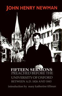 Book Cover for Fifteen Sermons Preached Before the University of Oxford Between A.D. 1826 and 1843 by John Henry Newman