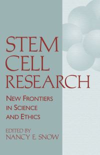 Book Cover for Stem Cell Research by Nancy E Snow