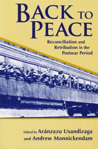 Book Cover for Back to Peace by Aránzazu Usandizaga, Andrew Monnickendam