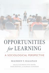 Book Cover for Opportunities for Learning by Maureen T Hallinan