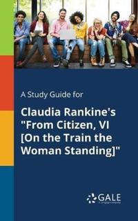 Book Cover for A Study Guide for Claudia Rankine's 