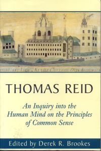 Book Cover for Thomas Reid's An Inquiry Into the Human Mind on the Principles of Common Sense by Thomas Reid