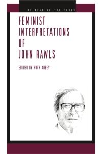 Book Cover for Feminist Interpretations of John Rawls by Ruth Abbey