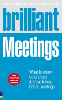 Book Cover for Brilliant Meetings by Duncan Peberdy, Jane Hammersley