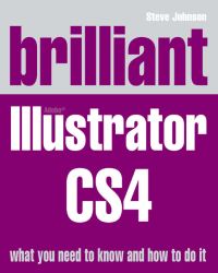 Book Cover for Brilliant Adobe Illustrator CS4 by Steve Johnson