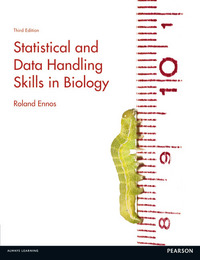 Book Cover for Statistical and Data Handling Skills in Biology by Roland Ennos