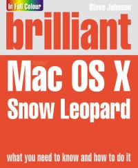Book Cover for Brilliant Apple Mac OS X Snow Leopard by Steve Johnson