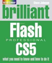Book Cover for Brilliant Adobe Flash Professional CS5 by Steve Johnson