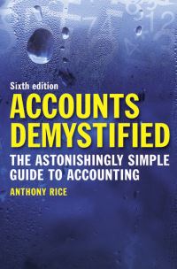 Book Cover for Accounts Demystified by Anthony Rice