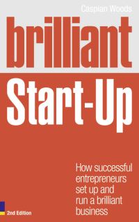 Book Cover for Brilliant Start-Up by Caspian Woods