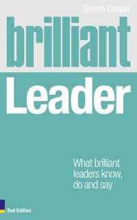 Book Cover for Brilliant Leader by Simon Cooper