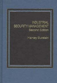 Book Cover for Industrial Security Management by Harvey Burstein