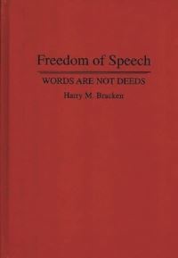 Book Cover for Freedom of Speech by Harry M Bracken