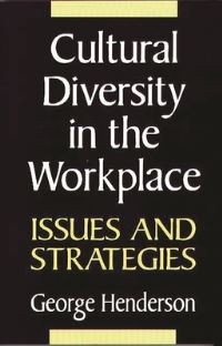Book Cover for Cultural Diversity in the Workplace by George Henderson