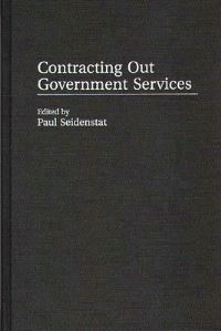 Book Cover for Contracting Out Government Services by Paul Seidenstat