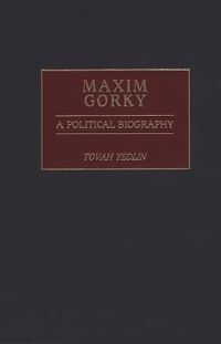 Book Cover for Maxim Gorky by Tova Yedlin