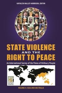 Book Cover for State Violence and the Right to Peace by Kathleen MalleyMorrison, Praeger Security International