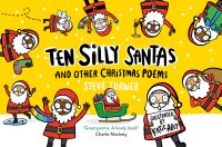 Book Cover for Ten Silly Santas and Other Christmas Poems by Steve Turner