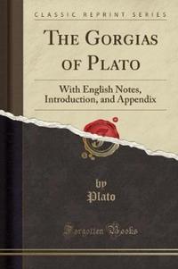 Book Cover for The Gorgias of Plato by Plato