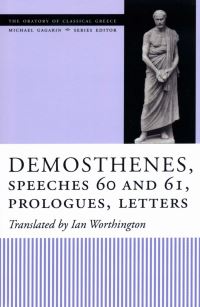 Book Cover for Speeches 60 and 61, Prologues, Letters by Demosthenes, Ian Worthington
