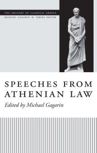 Book Cover for Speeches from Athenian Law by Michael Gagarin