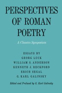 Book Cover for Perspectives of Roman Poetry by Karl Galinsky