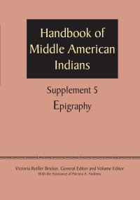 Book Cover for Supplement to the Handbook of Middle American Indians, Volume 5 by Victoria Reifler Bricker