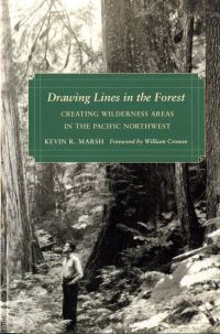 Book Cover for Drawing Lines in the Forest by Kevin R Marsh