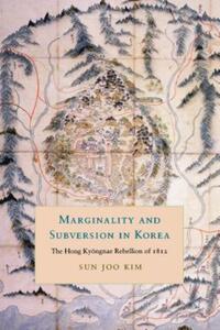 Book Cover for Marginality and Subversion in Korea by Sun Joo Kim