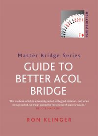Book Cover for Guide to Better Acol Bridge by Ron Klinger