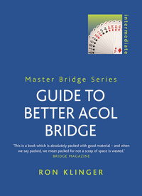 Book Cover for Guide to Better Acol Bridge by Ron Klinger