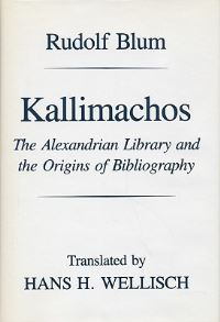 Book Cover for Kallimachos by Rudolf Blum