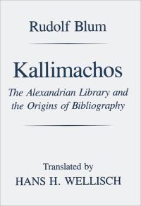 Book Cover for Kallimachos by Rudolf Blum