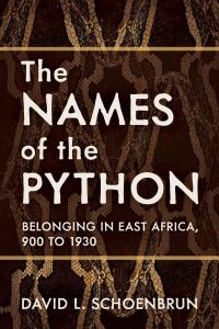 Book Cover for The Names of the Python by David L Schoenbrun