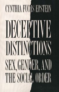 Book Cover for Deceptive Distinctions by Cynthia Fuchs Epstein