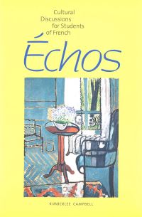Book Cover for Échos by Kimberlee Anne Campbell