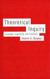Book Cover for Theoretical Inquiry by Austin E Quigley
