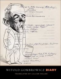 Book Cover for Diary by Witold Gombrowicz, Lillian Vallee
