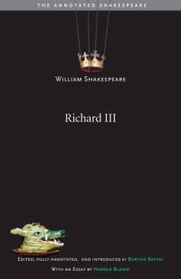 Book Cover for Richard III by William Shakespeare, Burton Raffel, Harold Bloom